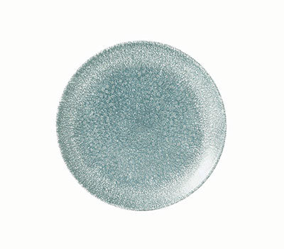 CHURCHILL Raku - Topaz Blue - Coupe Plate - 21.7Cm (12) - CC-RKTB-EVP8.1