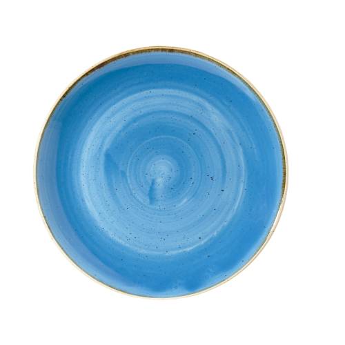 CHURCHILL STONECAST Cornflower Blue Coupe Plate 26cm - Dining Plate, Tableware