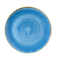 Churchill Stonecast Cornflower Blue Coupe Plate 16.5cm - Stylish Blue Plate