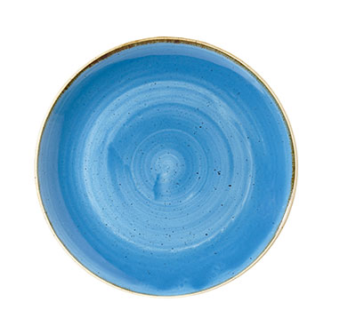 Churchill Stonecast Cornflower Blue Coupe Plate 16.5cm - Stylish Blue Plate