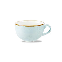 CHURCHILL STONECAST Duck Egg Blue Cappuccino Cup 22.7cl | Fine China Coffee Cup | Chavda.com