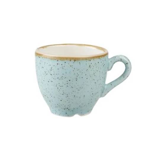 Churchill Stonecast Duck Egg Blue Espresso Cup | 10cl | Coffee Cup | Chavda.com