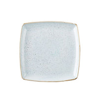 Churchill Stonecast Duck Egg Blue Square Plate - 26.8cm | Chavda.com
