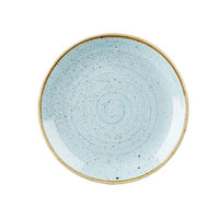 Churchill Stonecast Duck Egg Blue 26cm Coupe Plate - Hand-Painted Dinnerware