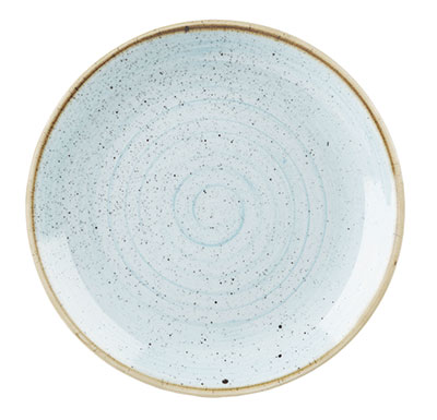 CHURCHILL STONECAST Duck Egg Blue Coupe Plate 28.8cm | Buy online at chavda.com
