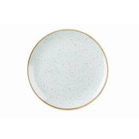 CHURCHILL Stonecast - Duck Egg Blue - Coupe Plate - 21.7Cm (12) - CC-SDES-EVP8.1