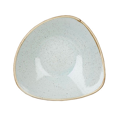 Churchill Stonecast Duck Egg Blue Triangle Bowl 23.5cm | Stylish Serving Bowl