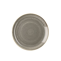 Churchill Stonecast Peppercorn Grey Coupe Plate 16.5cm | Rustic Restaurant Dinnerware