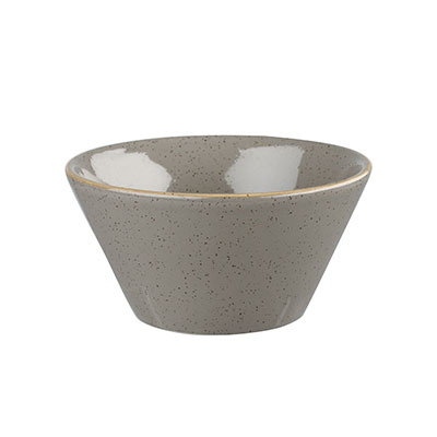 CHURCHILL STONECAST PEPPERCORN GREY Bowl 12.1cm - Restaurant Tableware, Grey Bowl, Zest Bowl