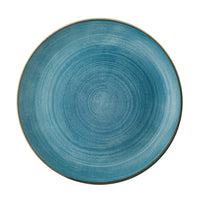 Churchill Stonecast Raw Teal Coupe Plate 28.8cm - Restaurant Grade Dinnerware