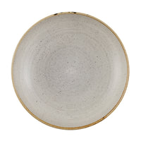 Churchill Stonecast Raw Grey Coupe Plate 28.8cm - Rustic Ceramic Dinnerware | [Store Name]