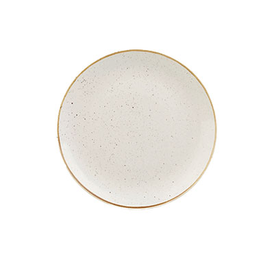 Churchill Stonecast Barley White 26cm Coupe Plate | Elegant Dining Plate