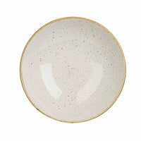 Churchill Stonecast Barley White Coupe Bowl 24.8cm - Elegant Ceramic Restaurant Dinnerware
