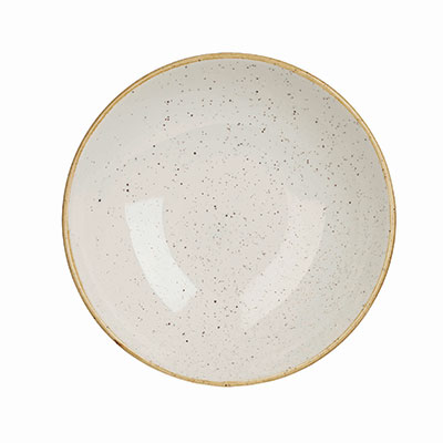 Churchill Stonecast Barley White Coupe Bowl 24.8cm - Elegant Ceramic Restaurant Dinnerware