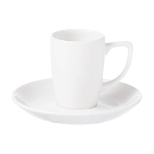 CHURCHILL ULTIMO White Coupe Saucer - 12cm - High Quality Ceramic Dinnerware | chavda.com