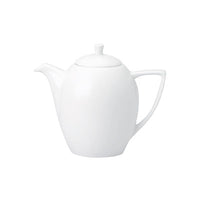 Churchill Ultimo White Beverage Pot with Lid, 43cl | Modern White Teapot | Elegant Tea Server
