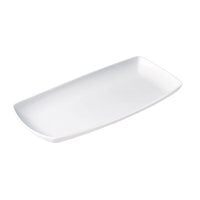 Churchill X Squared White Oblong Plate 29cm x 15cm Vitrified China