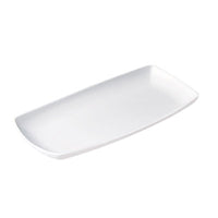 Churchill X Squared White Oblong Plate 35cm - Elegant Serving Dish for Restaurants & Home