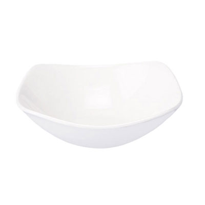 Churchill X Squared White Bowl 23cm | Modern Square Serving Dish | Super Vitrified CC-WH-SQ10.1 | Chavda.com