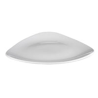 CHURCHILL Lotus - White - Triangle Plate - 23Cm (12) - CC-WH-TR9.1