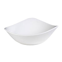 CHURCHILL Lotus - White - Triangle Bowl - 18.5Cm (12) - CC-WH-TRB7.1
