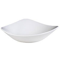 CHURCHILL Lotus - White - Triangle Bowl - 23.5Cm (12) - CC-WH-TRB9.1