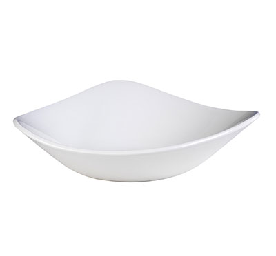 CHURCHILL Lotus - White - Triangle Bowl - 23.5Cm (12) - CC-WH-TRB9.1