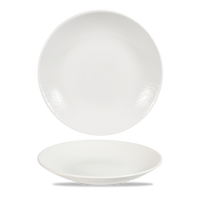 CHURCHILL Isla - White - Deep Coupe Plate - 28.1Cm (12) - CC-WHIS-ID27.1