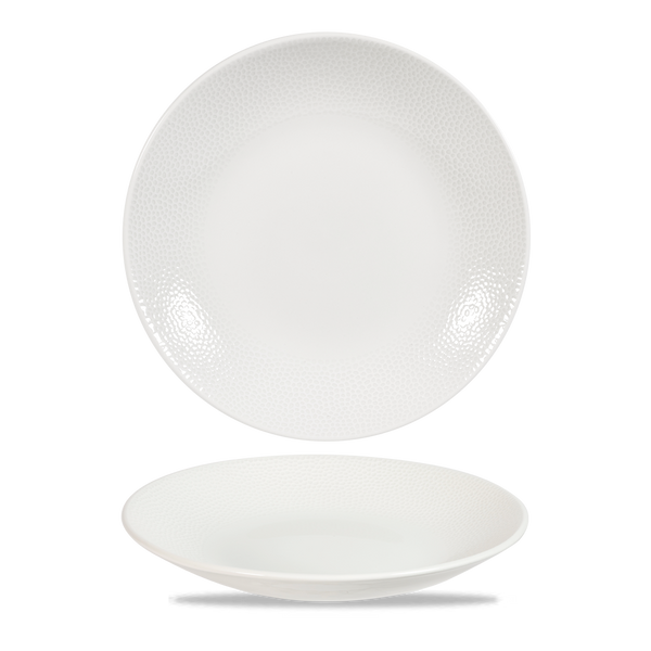 CHURCHILL Isla - White - Deep Coupe Plate - 28.1Cm (12) - CC-WHIS-ID27.1
