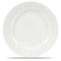 CHURCHILL Isla - White - Footed Plate - 30.5Cm (12) - CC-WHIS-IF11.1