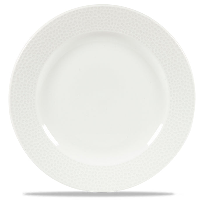 CHURCHILL Isla - White - Footed Plate - 30.5Cm (12) - CC-WHIS-IF11.1