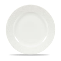 CHURCHILL Isla - White - Footed Plate - 27.6Cm (12) - CC-WHIS-IF58.1