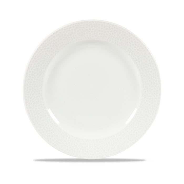 CHURCHILL Isla - White - Footed Plate - 23.4Cm (12) - CC-WHIS-IF9.1