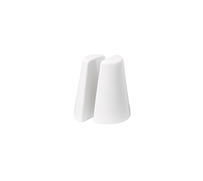 Churchill Voyager White Pepper Shaker - 9cm - Restaurant Quality - (Set of 6)