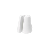 Churchill Voyager White Odyssey Salt Shaker Set - 9cm, Pack of 6 - Restaurant Tabletop Essential