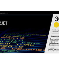 HP 304A COLOR LASERJET CP2025 YELLOW PRINT TONER CARTIDGE PRINTS
