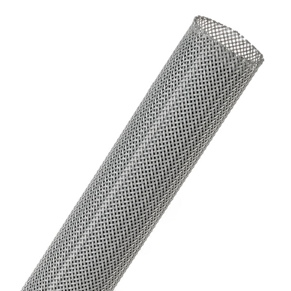 1M CLEAN CUT BRAID 25.4MM GRAY (CCP1.00GY) - NET-SOCK-CCP1.00GY