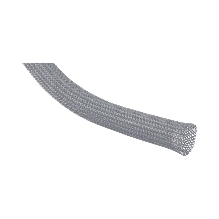 TECHFLEX CCP2.00BK 1M CLEAN CUT 50.8MM PET BRAID - GREY - NET-SOCK-CCP2.00GY