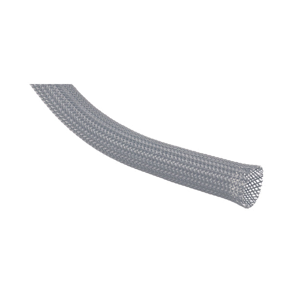 TECHFLEX CCP2.00BK 1M CLEAN CUT 50.8MM PET BRAID - GREY - NET-SOCK-CCP2.00GY