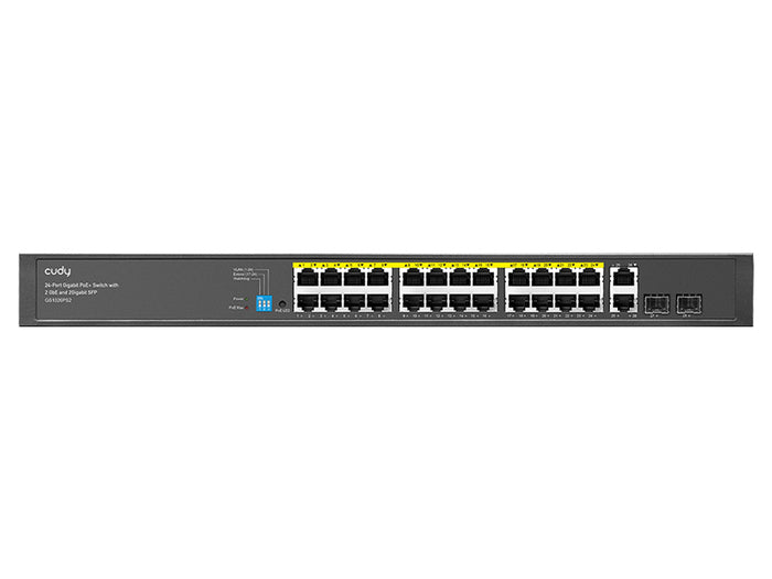 Cudy 24 Port Gigabit PoE 280W 2 Gigabit 2SFP Switch | GS1026PS2