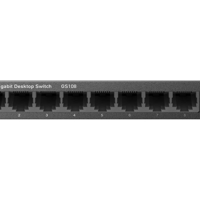 Cudy 8 Port Metal Gigabit Desktop Switch - CD-GS108