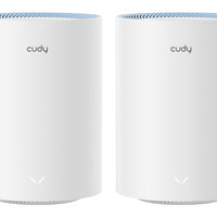 Cudy Dual Band WiFi 5 1200Mbps Fast Ethernet Mesh 2 Pack | M1200 (2-Pack)