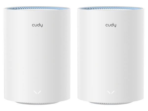 Cudy Dual Band WiFi 5 1200Mbps Fast Ethernet Mesh 2 Pack | M1200 (2-Pack)
