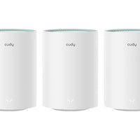 Cudy Dual Band WiFi 5 1200Mbps Gigabit Mesh 3 Pack | M1300 (3-Pack)