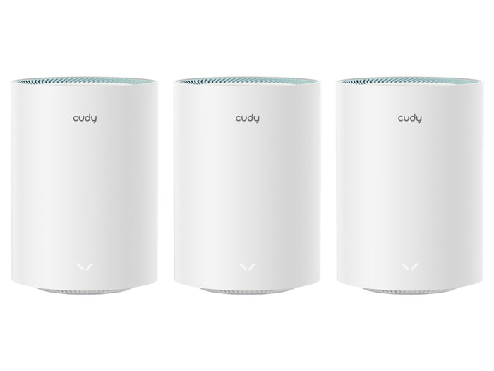 Cudy Dual Band WiFi 5 1200Mbps Gigabit Mesh 3 Pack | M1300 (3-Pack)