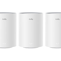 Cudy Dual Band WiFi 6 3000Mbps Multi-Gigabit Mesh 3-Pack | M3000 (3-Pack)