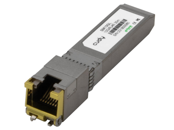 CUDY SFP+ to RJ45 10Gbps Ethernet Module SM10GL: High-Speed Network Adapter for Fast Data Transfer, Chavda.com