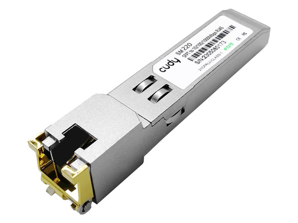 CUDY SM220 SFP to RJ45 Gigabit Ethernet Module - High-Speed Network Adapter