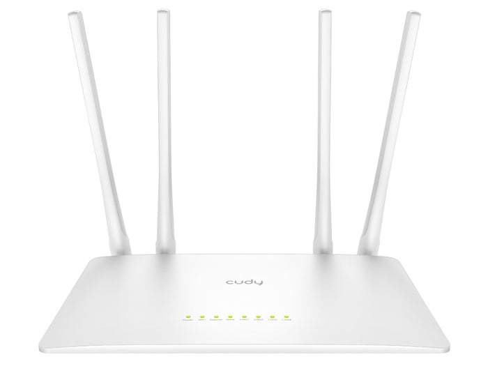 Cudy Dual Band WiFi 5 1200Mbps 5dBi Fast Ethernet Router | WR1200