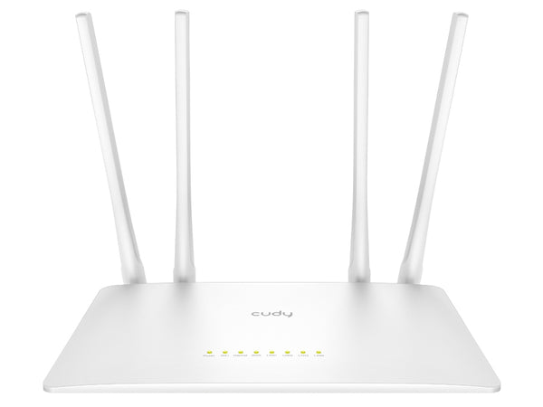 Cudy Dual Band WiFi 5 1200Mbps 5dBi Fast Ethernet Router | WR1200